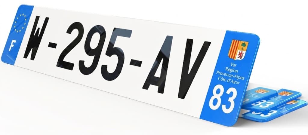 Plaque d'immatriculation W Garage pour professionnels de l'automobile